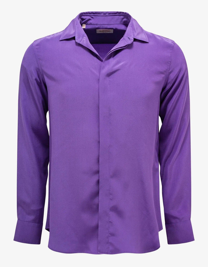 Valentino Lilac Silk Shirt – Zoo Fashions Valentino Lilac Silk Shirt – Zoo Fashions