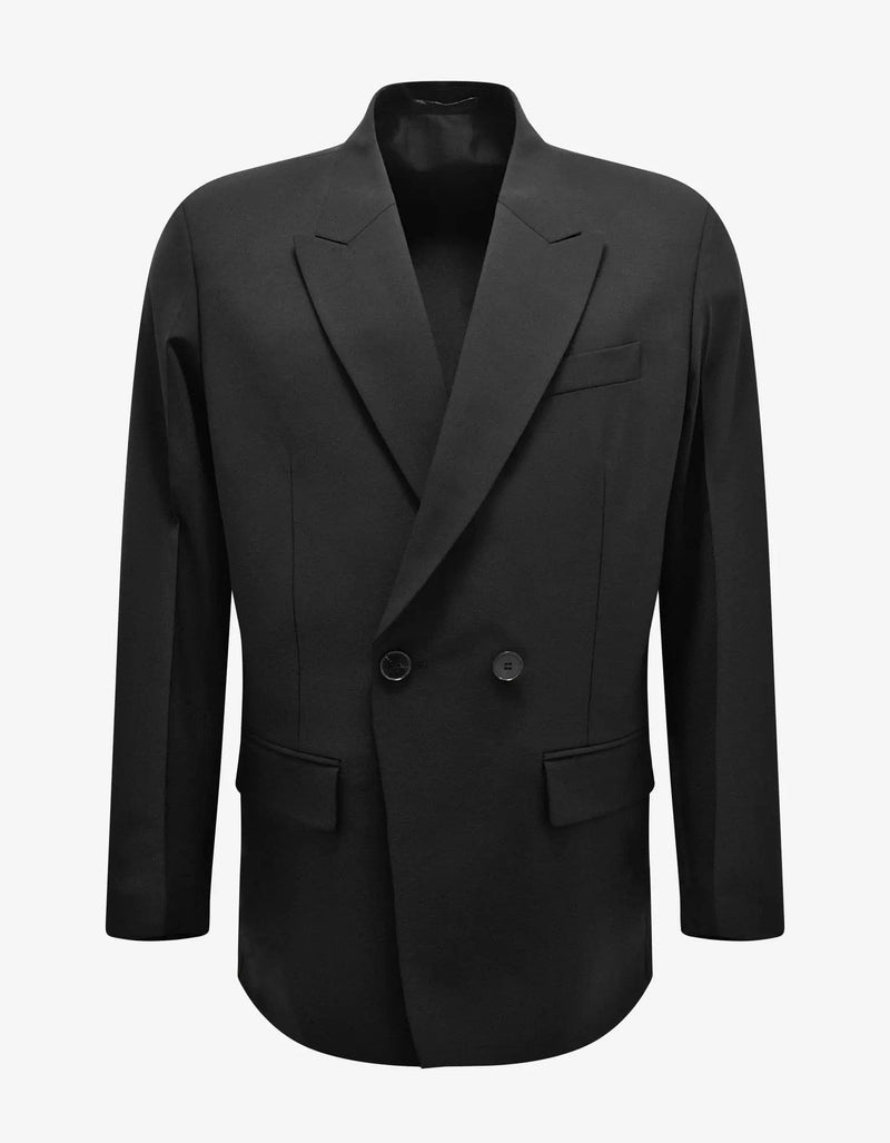 【関税&送料込み】Valentino Garavani Double-Breasted Cardi Valentino Black Double-Breasted Jacket – Zoo Fashions