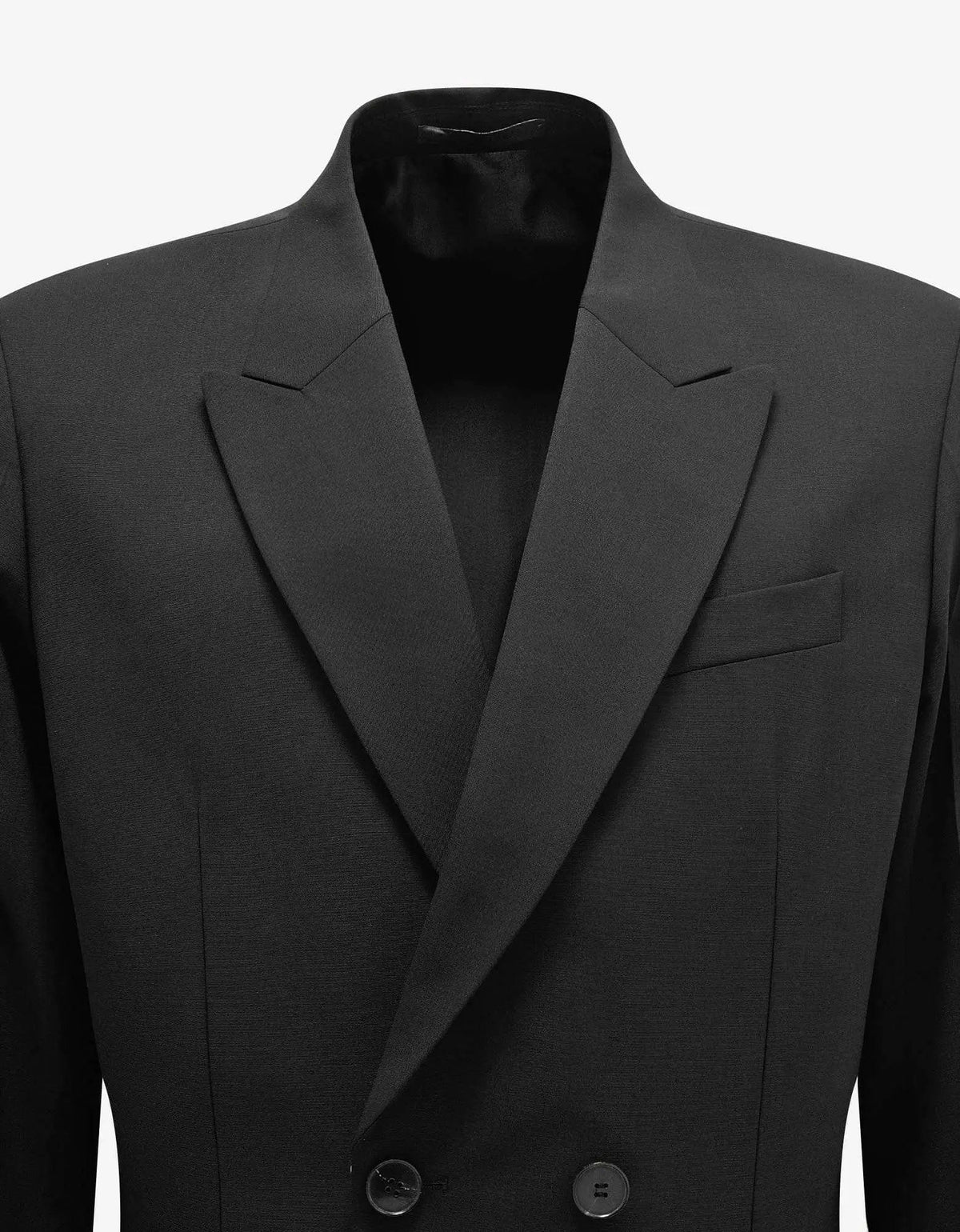 【関税&送料込み】Valentino Garavani Double-Breasted Cardi Valentino Black Double-Breasted Jacket – Zoo Fashions