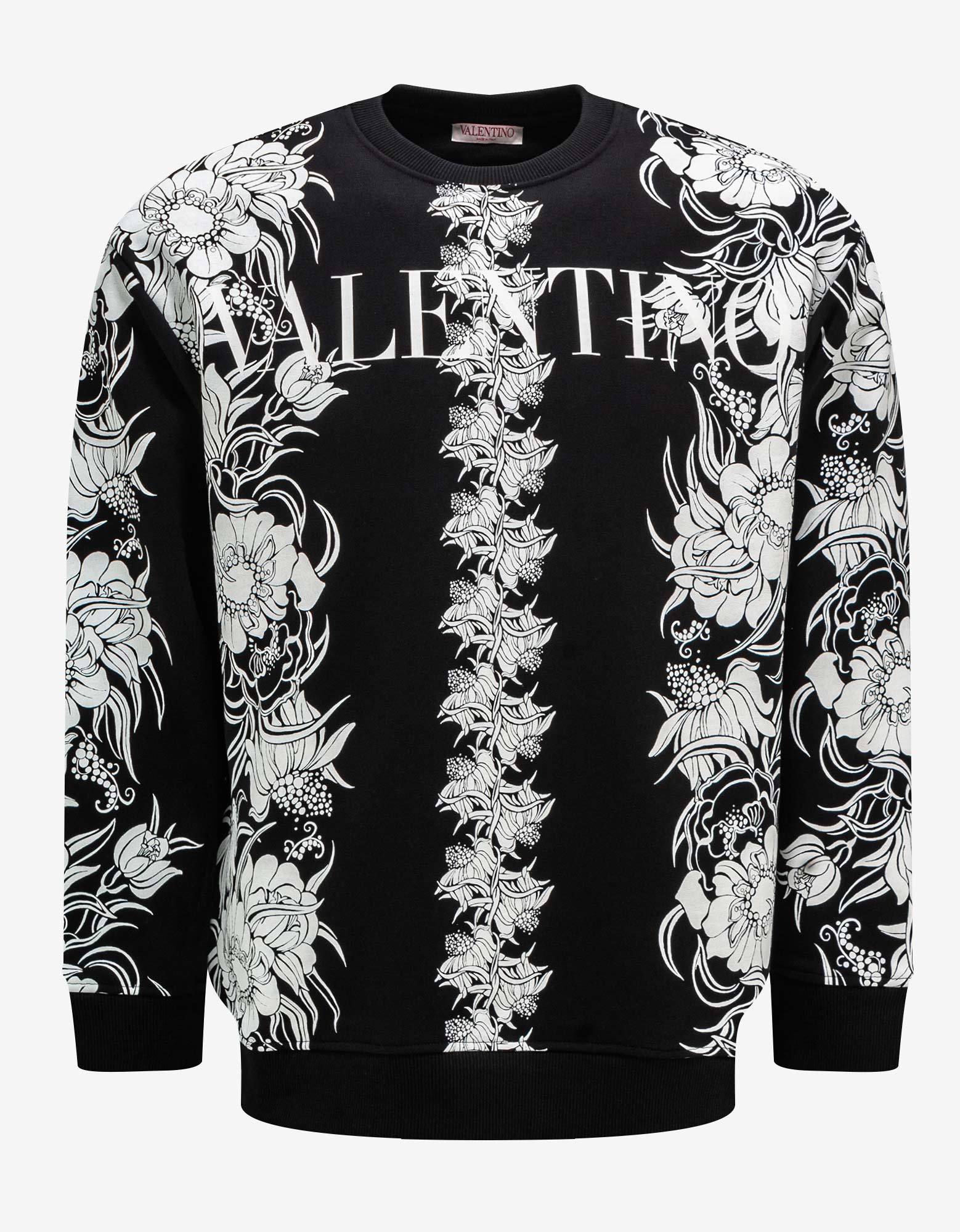 Valentino Black Street Flowers Daisyland Sweatshirt – Zoo