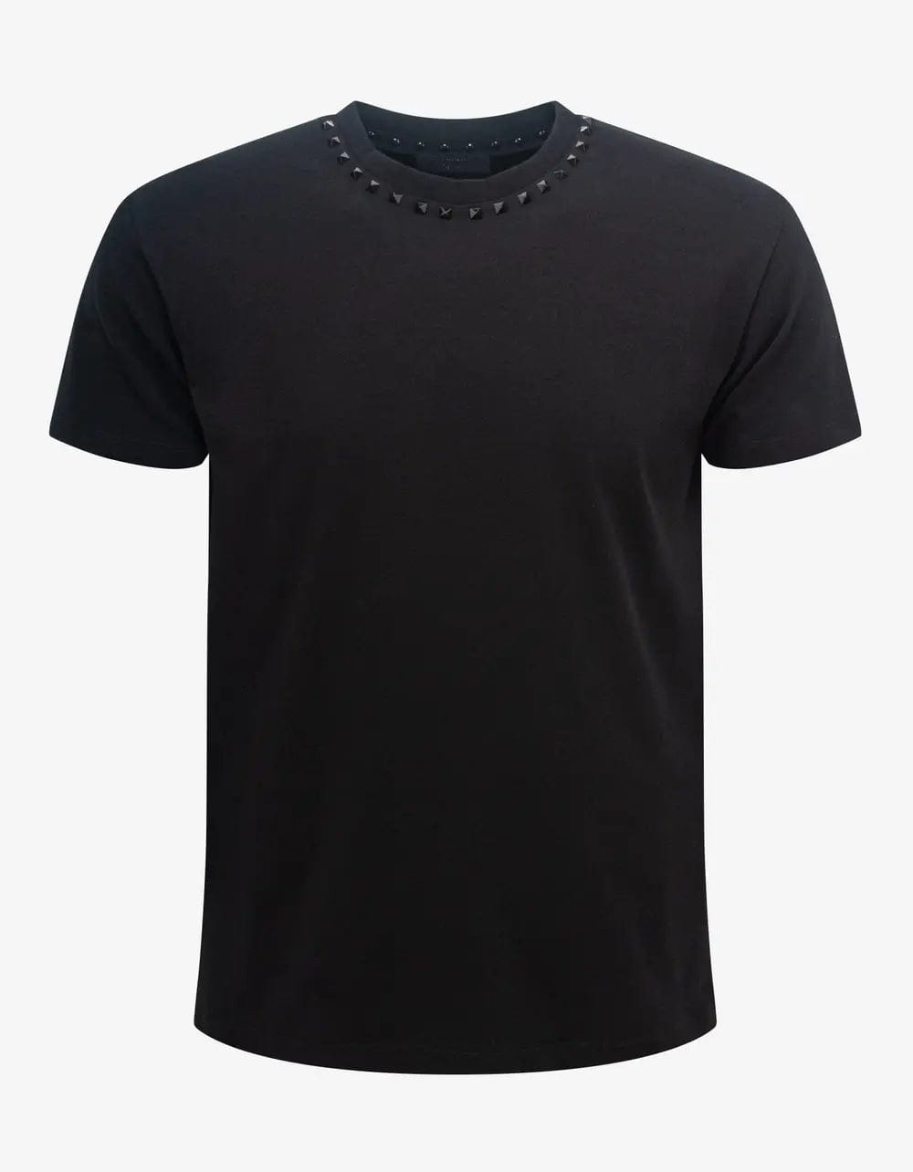 Valentino Garavani Valentino Garavani Black Untitled Stud T-Shirt
