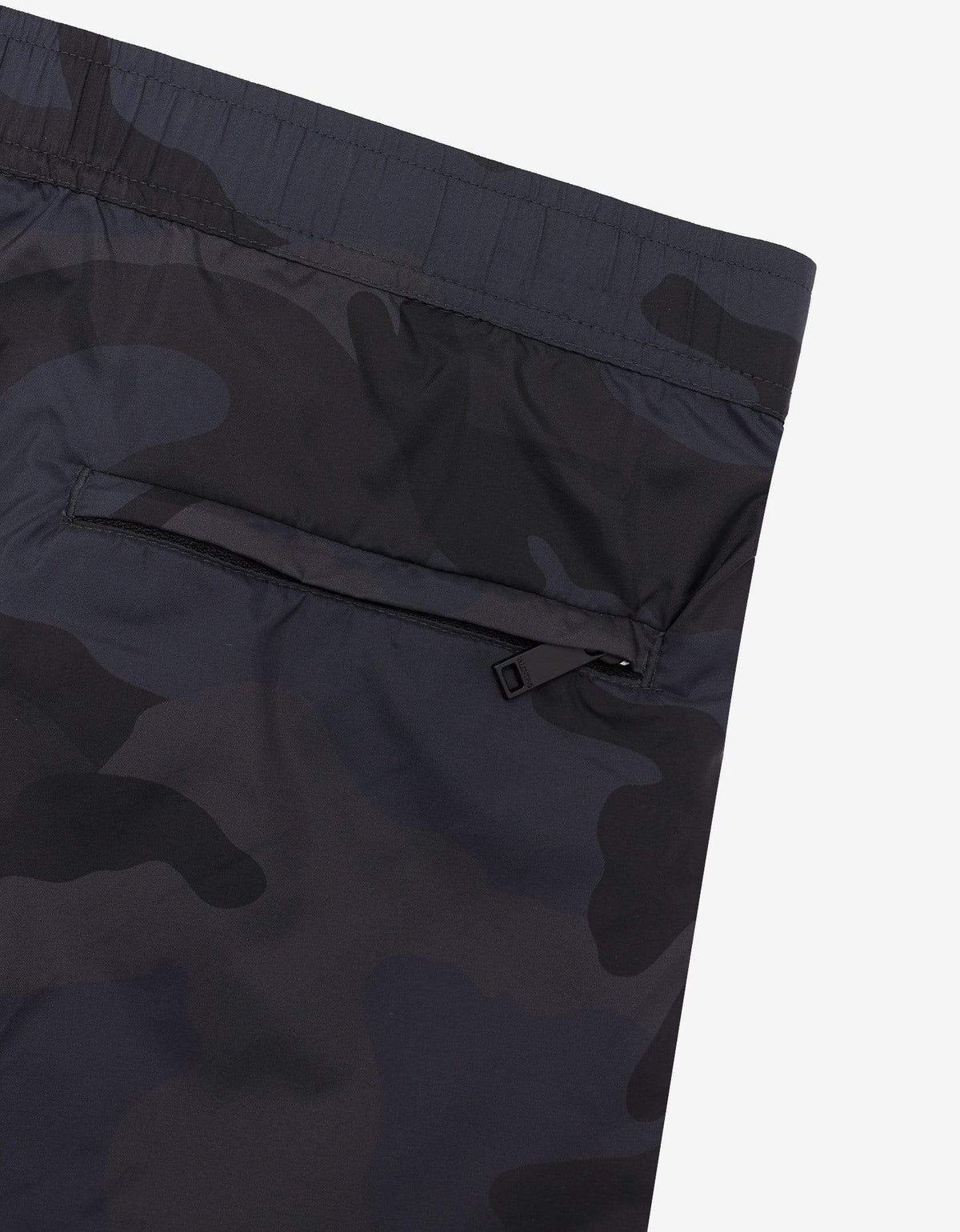 Valentino Garavani Valentino Garavani Blue & Grey Camouflage Print Swim Shorts