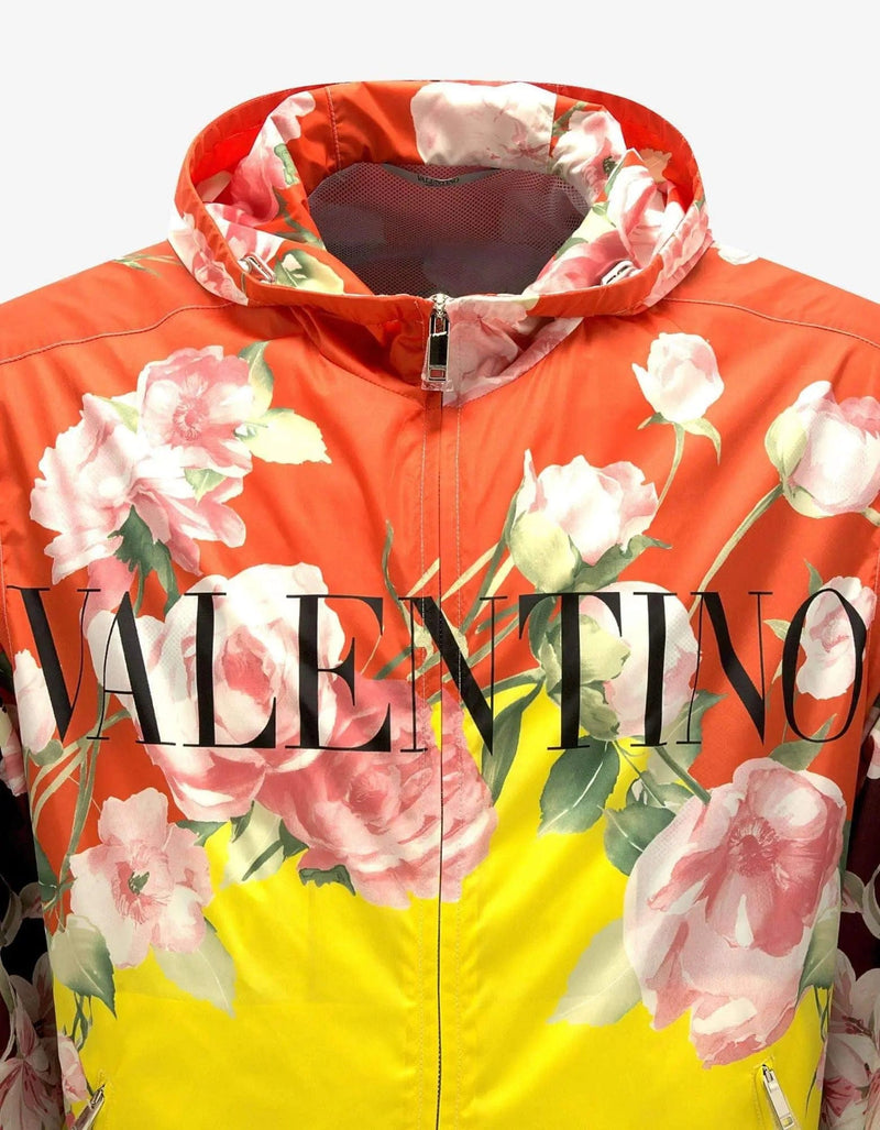 Valentino Garavani Valentino Garavani Flying Flowers Print Nylon Windbreaker