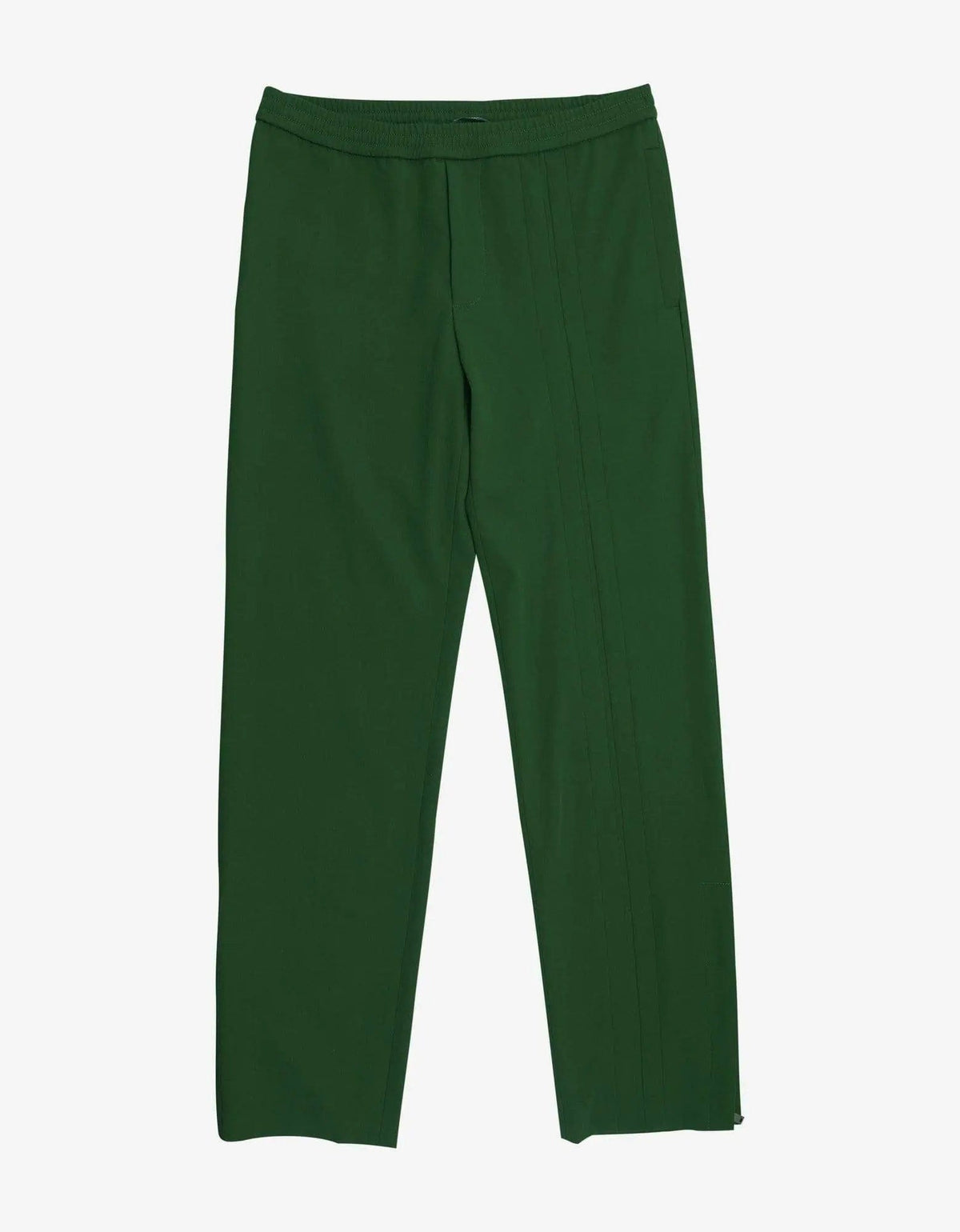 Valentino Garavani Valentino Garavani Green Side Stripe Trousers