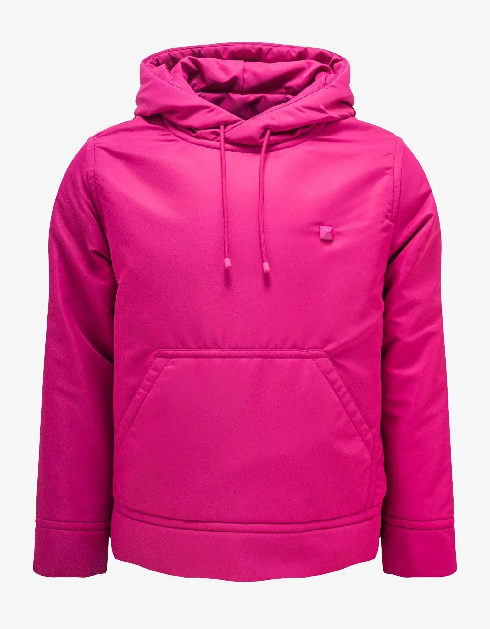 Valentino Pink PP Stud Detail Nylon Hoodie – Zoo Fashions