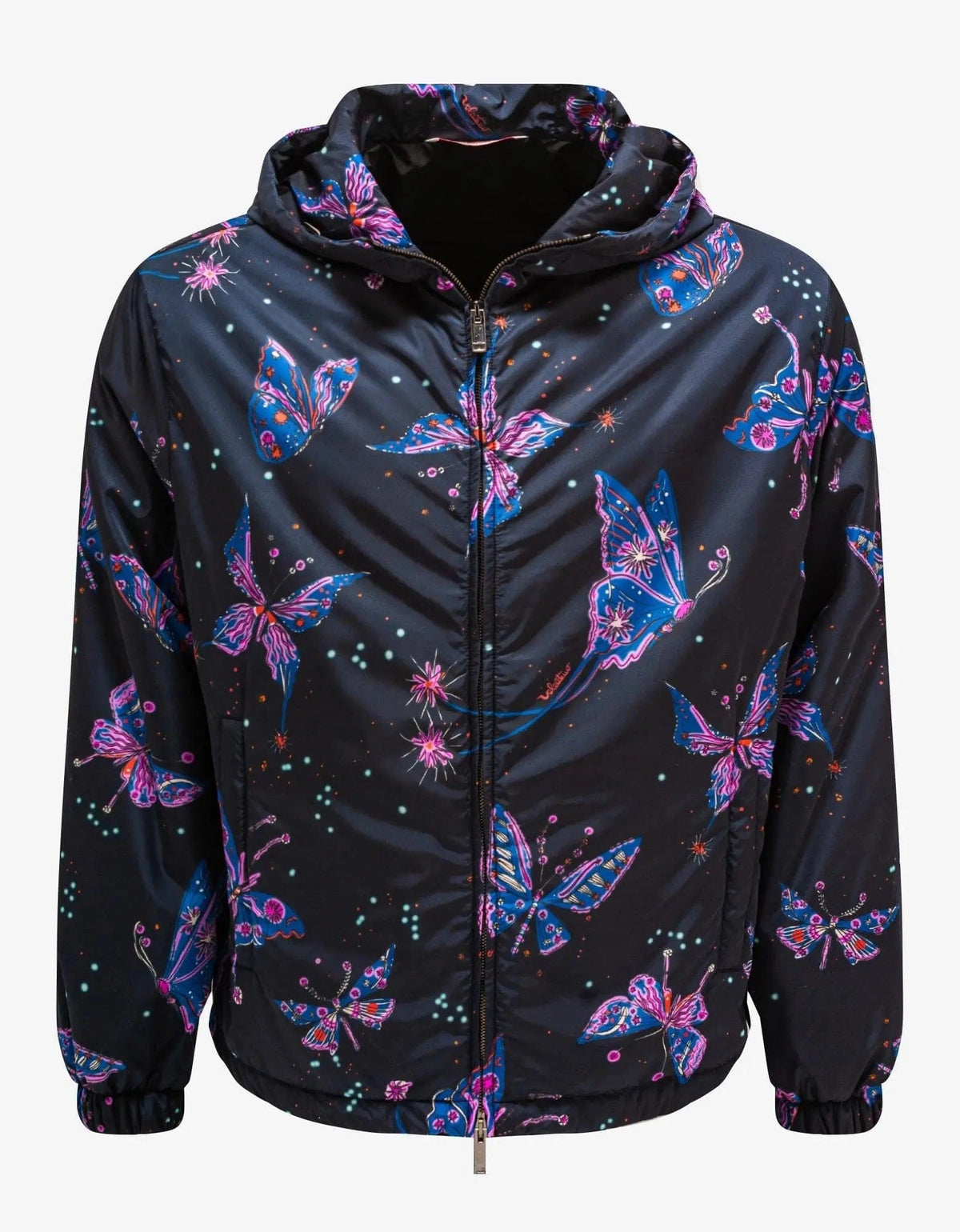 Valentino Garavani Valentino Garavani Utopia Butterfly Print Nylon Windbreaker