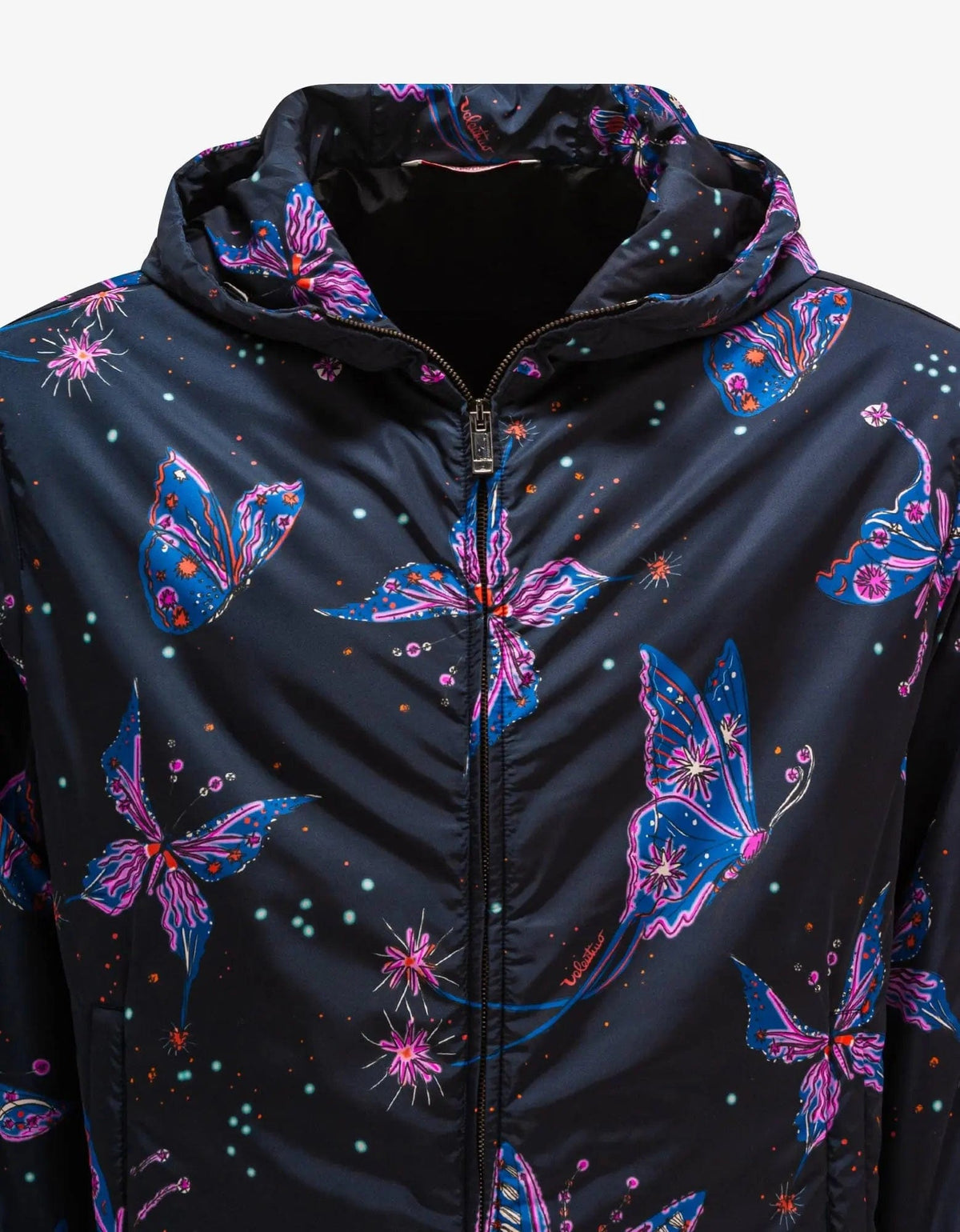 Valentino Garavani Valentino Garavani Utopia Butterfly Print Nylon Windbreaker