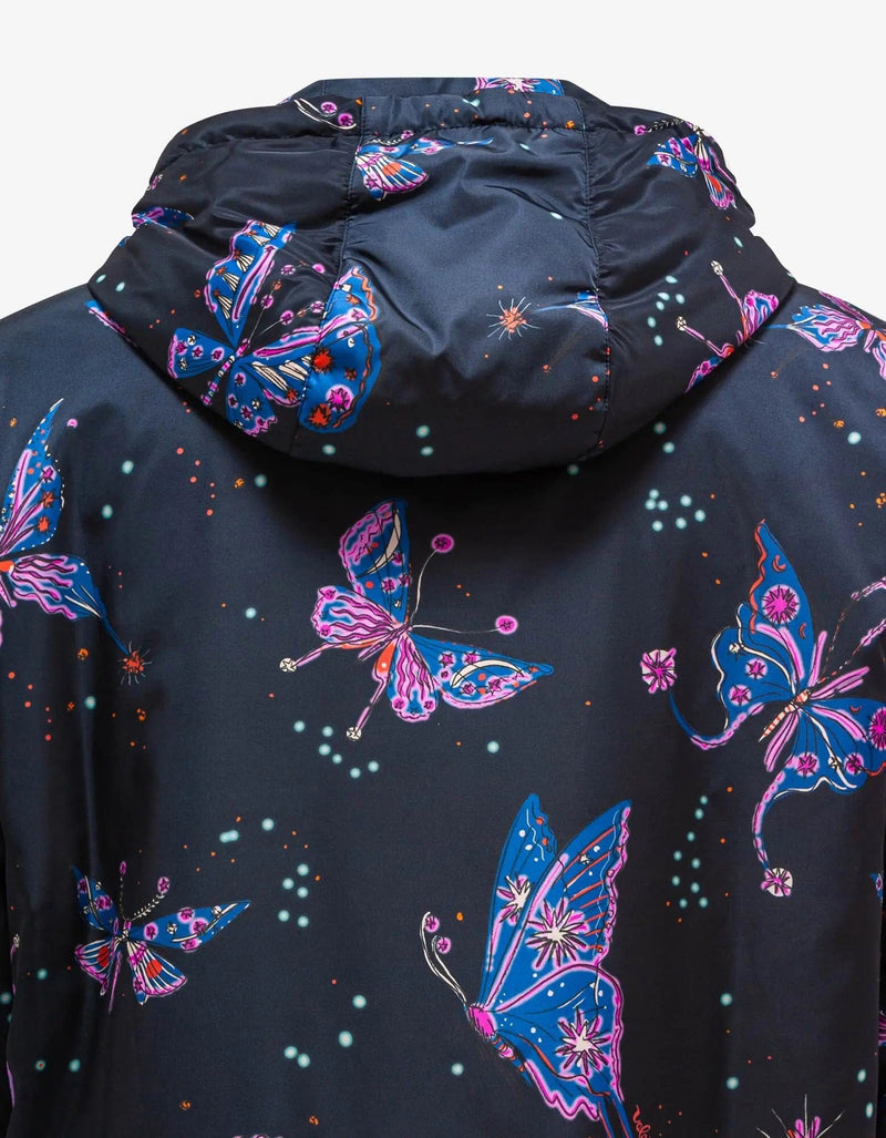 Valentino Garavani Valentino Garavani Utopia Butterfly Print Nylon Windbreaker