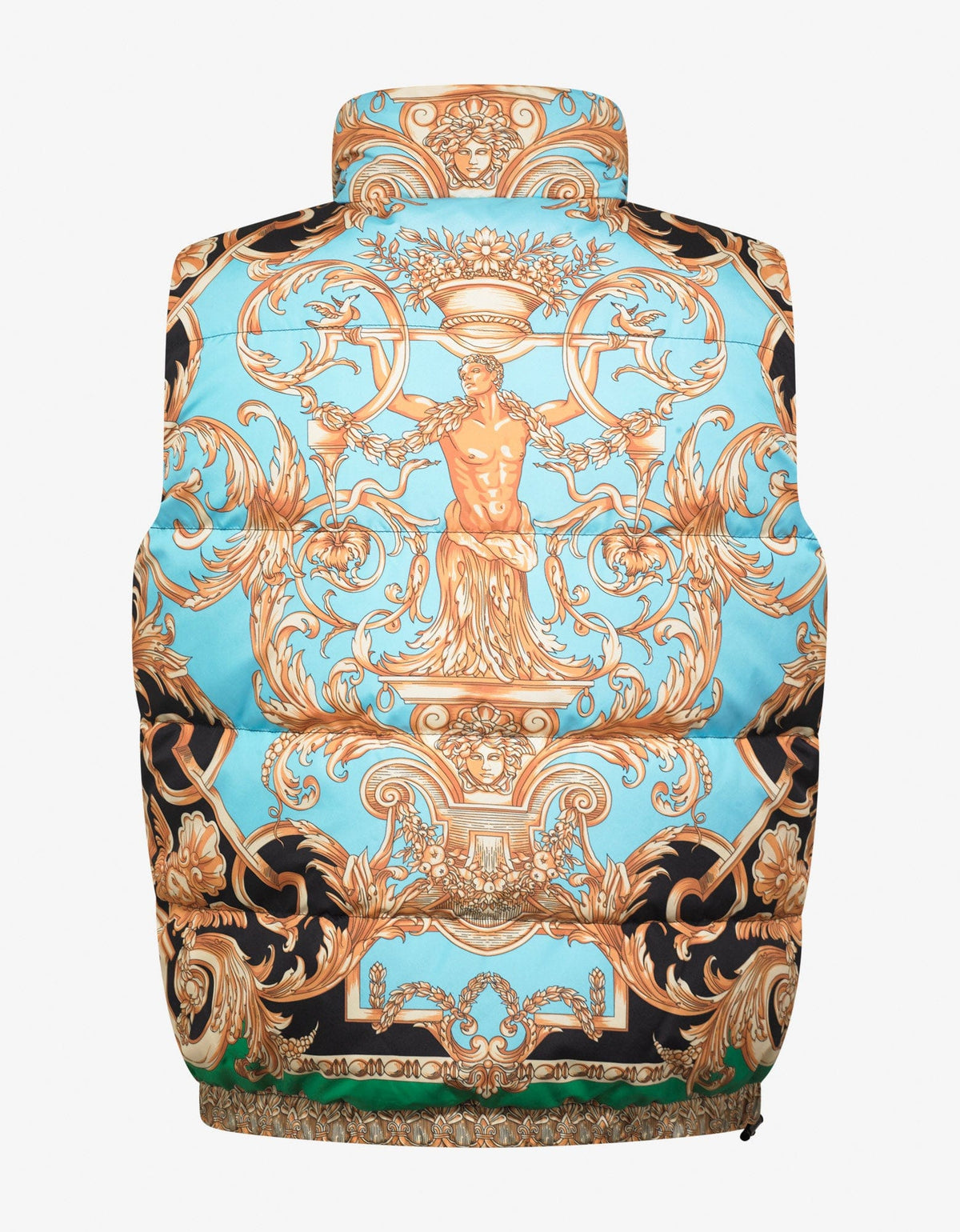 Versace Barocco Homme Print Reversible Gilet