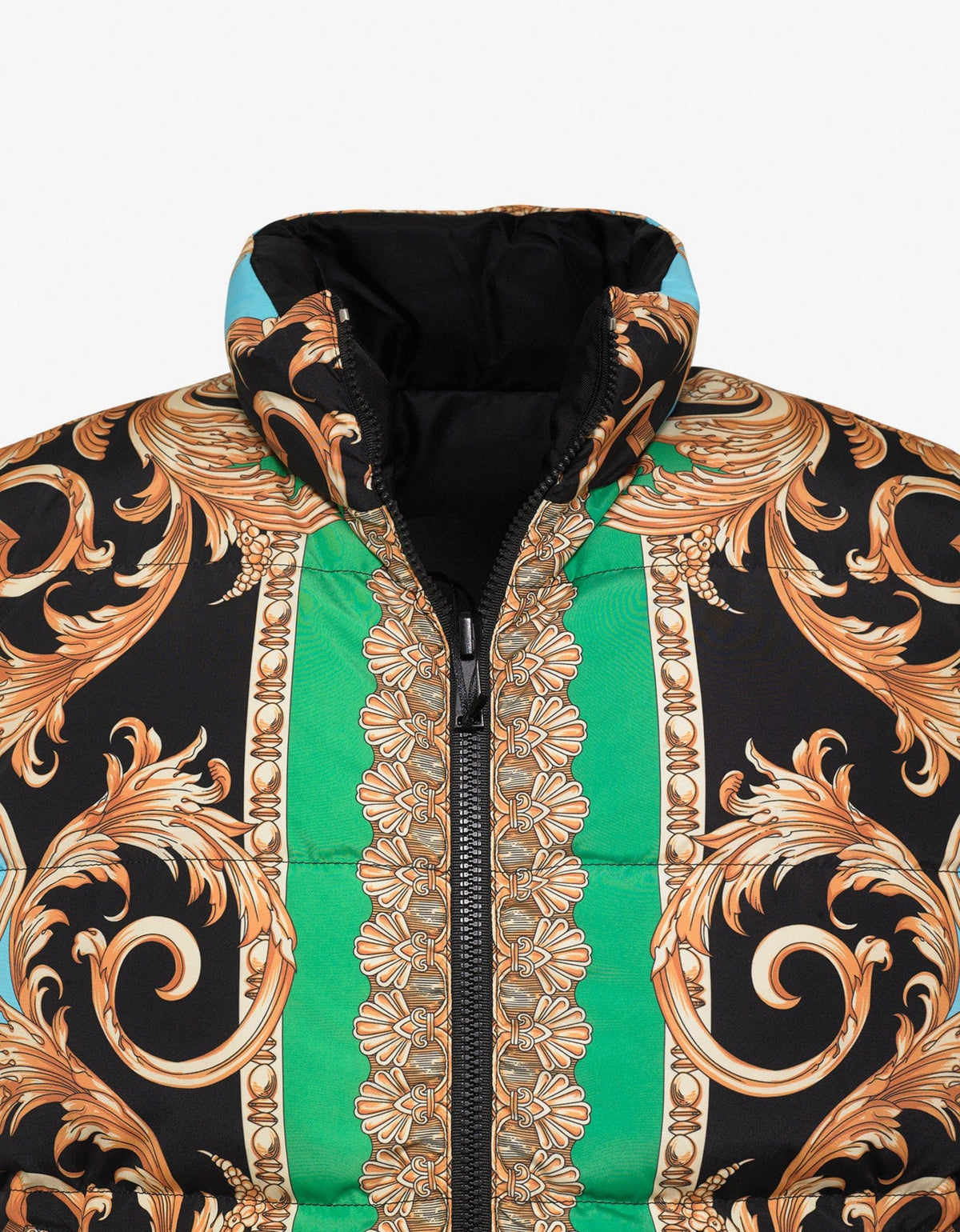 Versace Barocco Homme Print Reversible Gilet