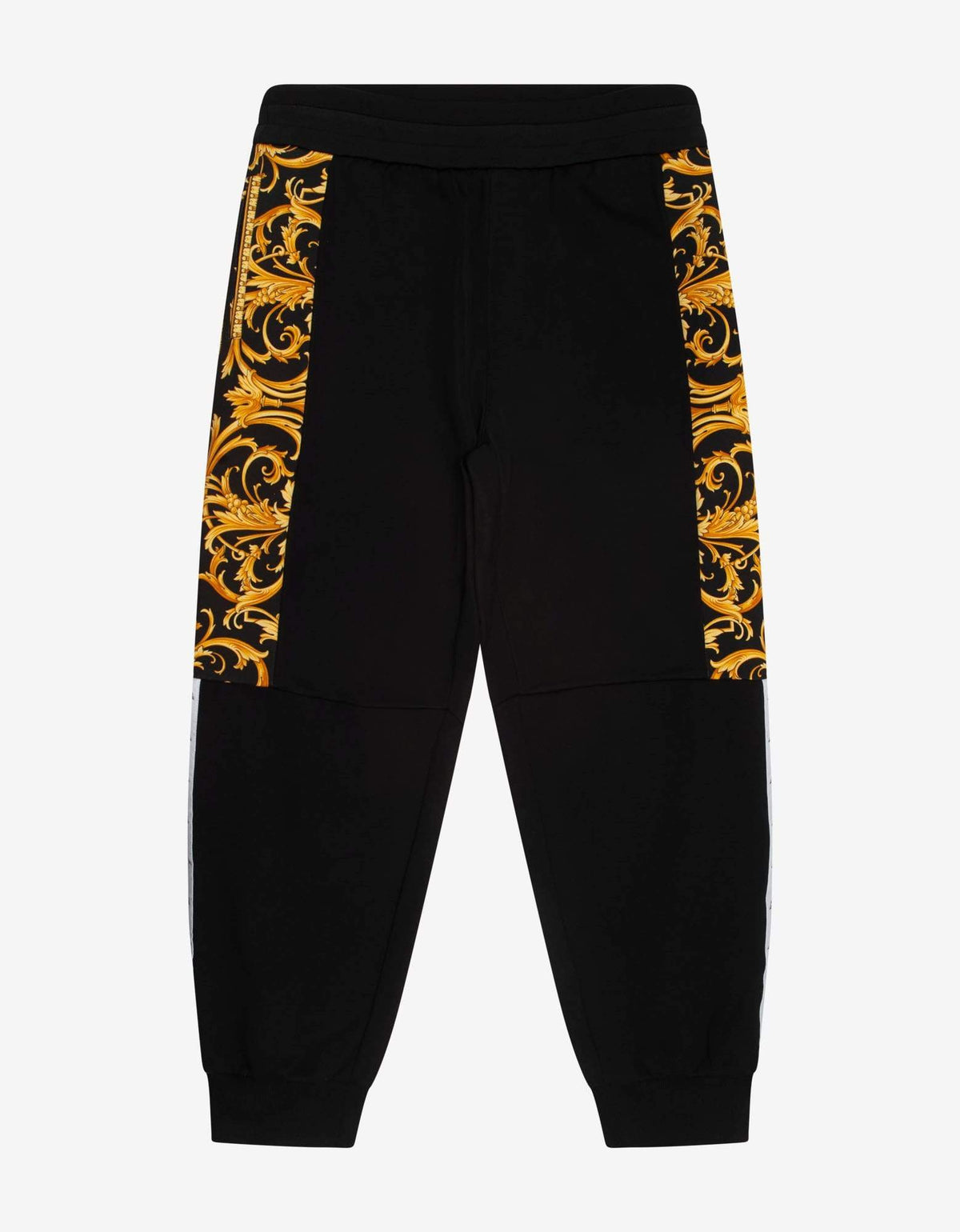 Versace Black Barocco Insert Sweat Pants – Zoo Fashions