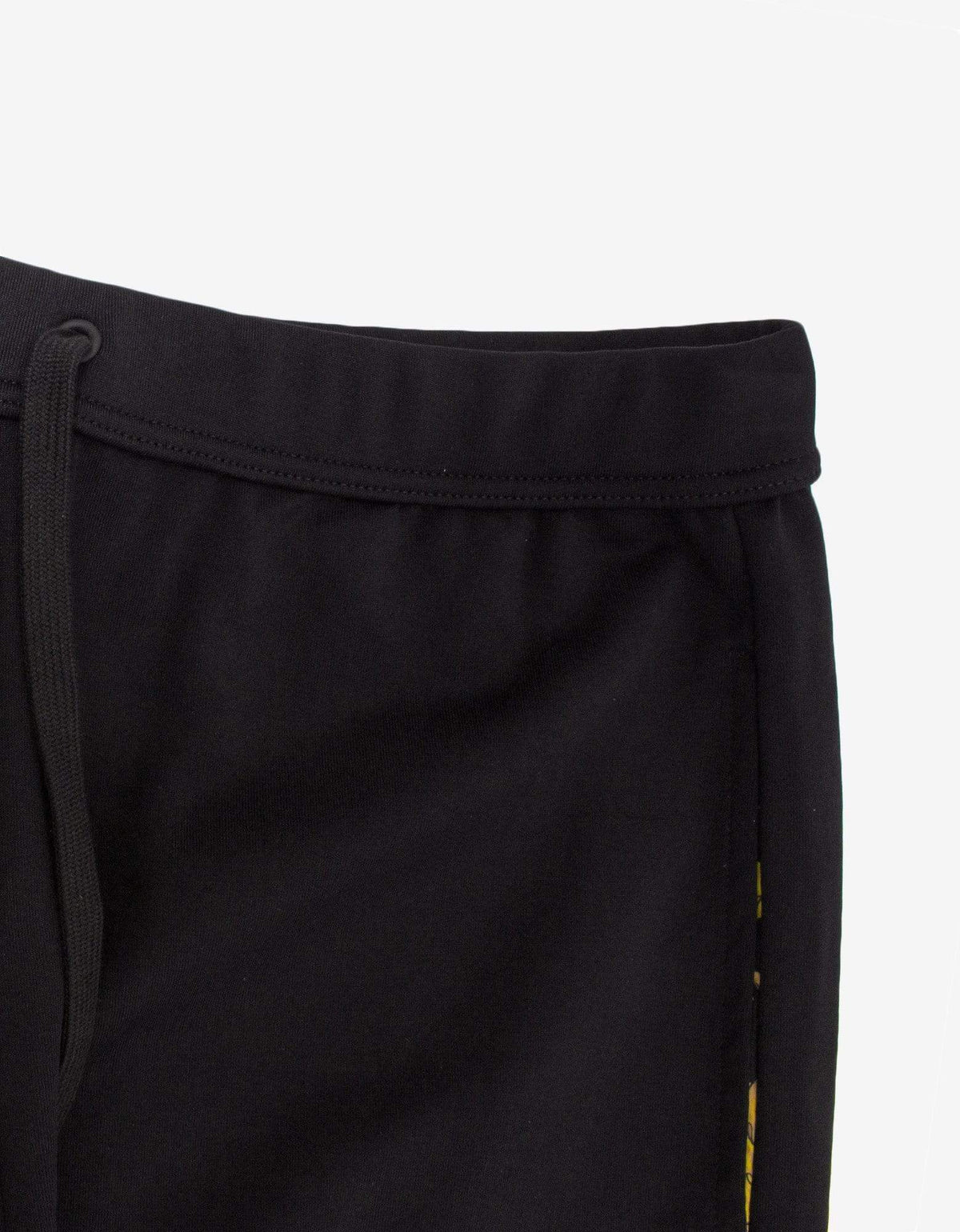 Versace Black Greca Trim Sweat Pants