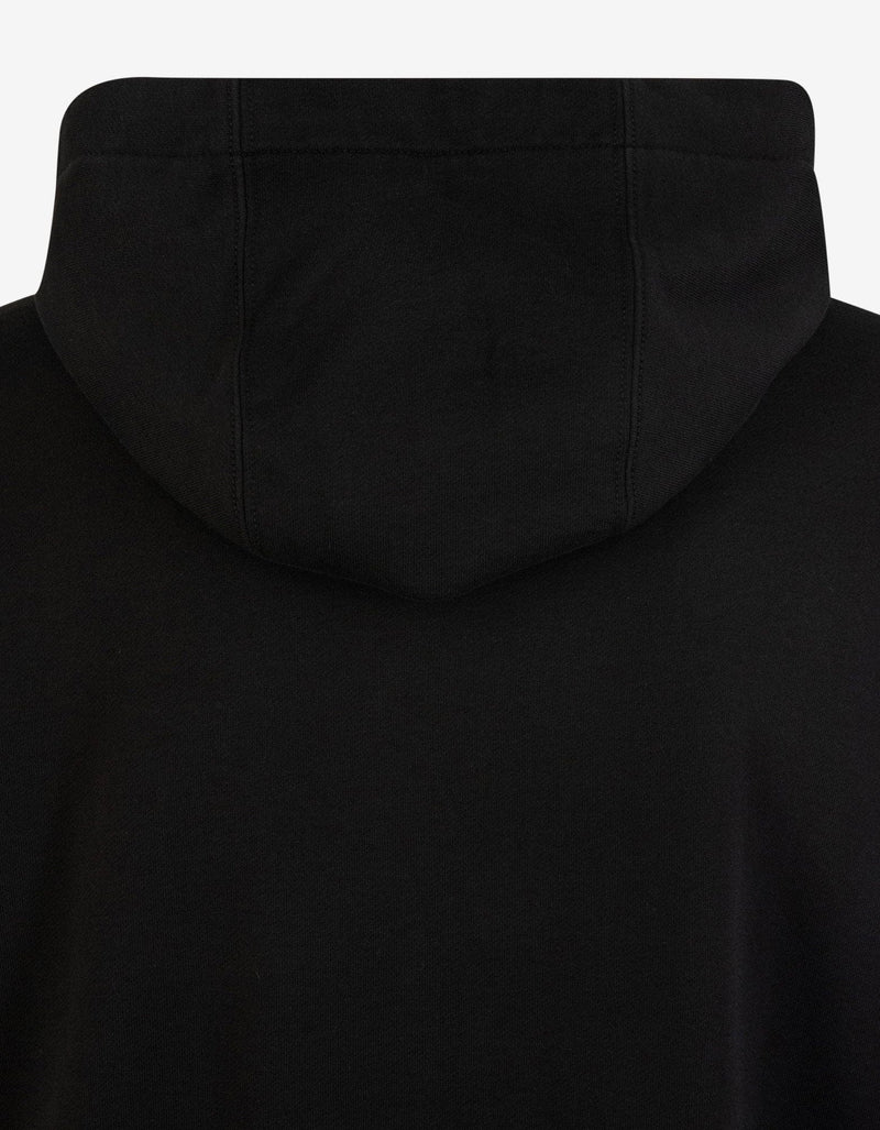 Versace Black Home Signature Print Hoodie