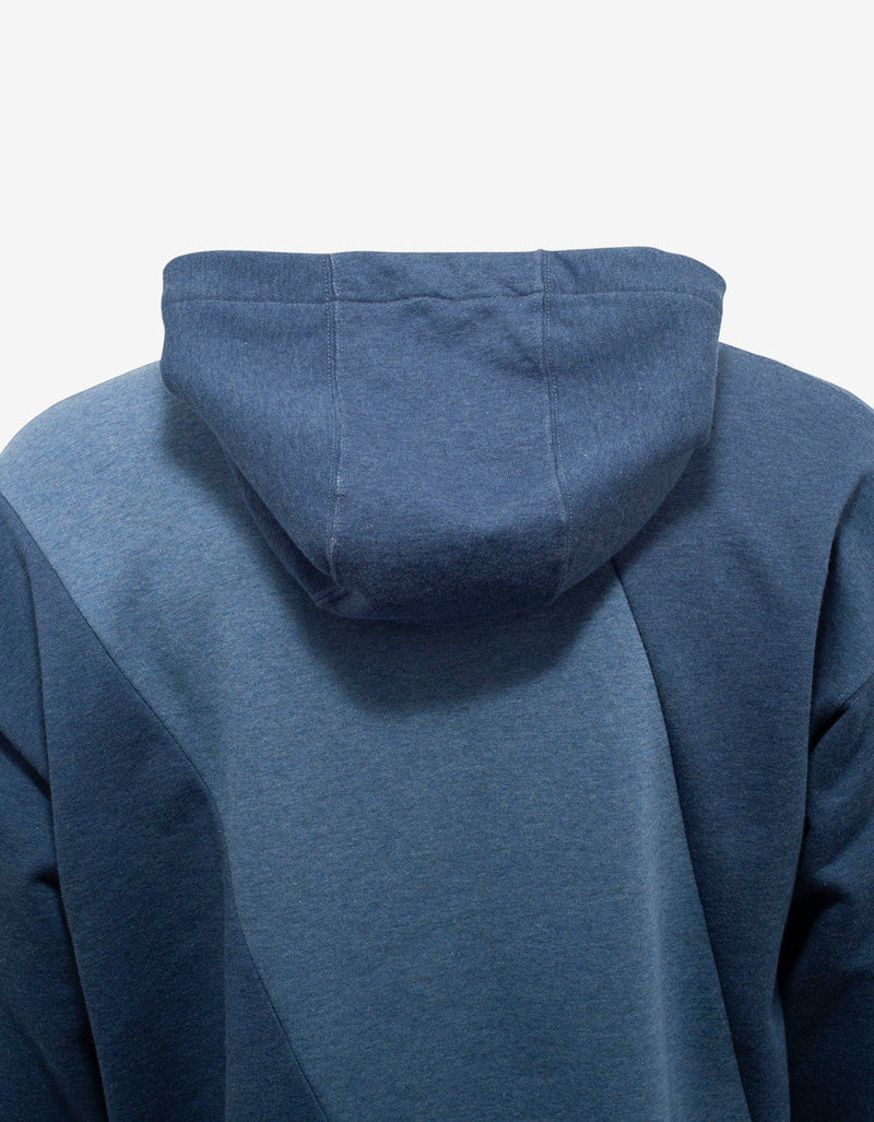 Versace Blue Compilation Print Hoodie