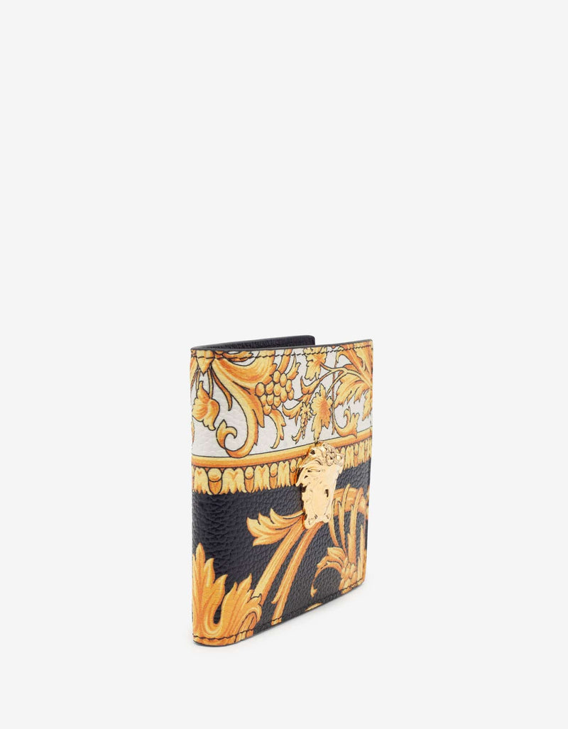 Versace Le Pop Classique Print Billfold Wallet