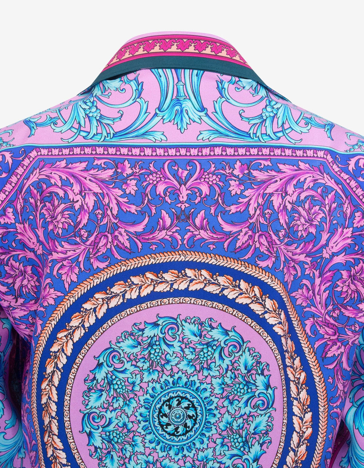 Versace Le Pop Classique Print Silk Shirt