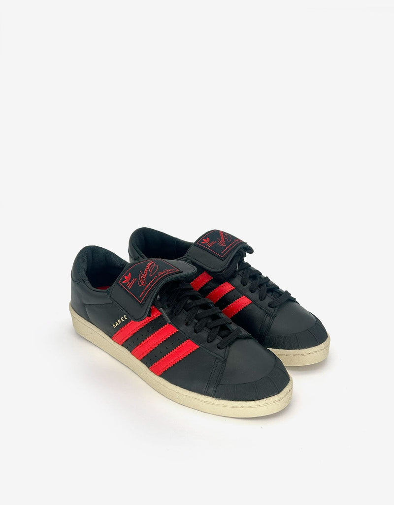 Willy Chavarria x Adidas Black Jabbar Low Trainers