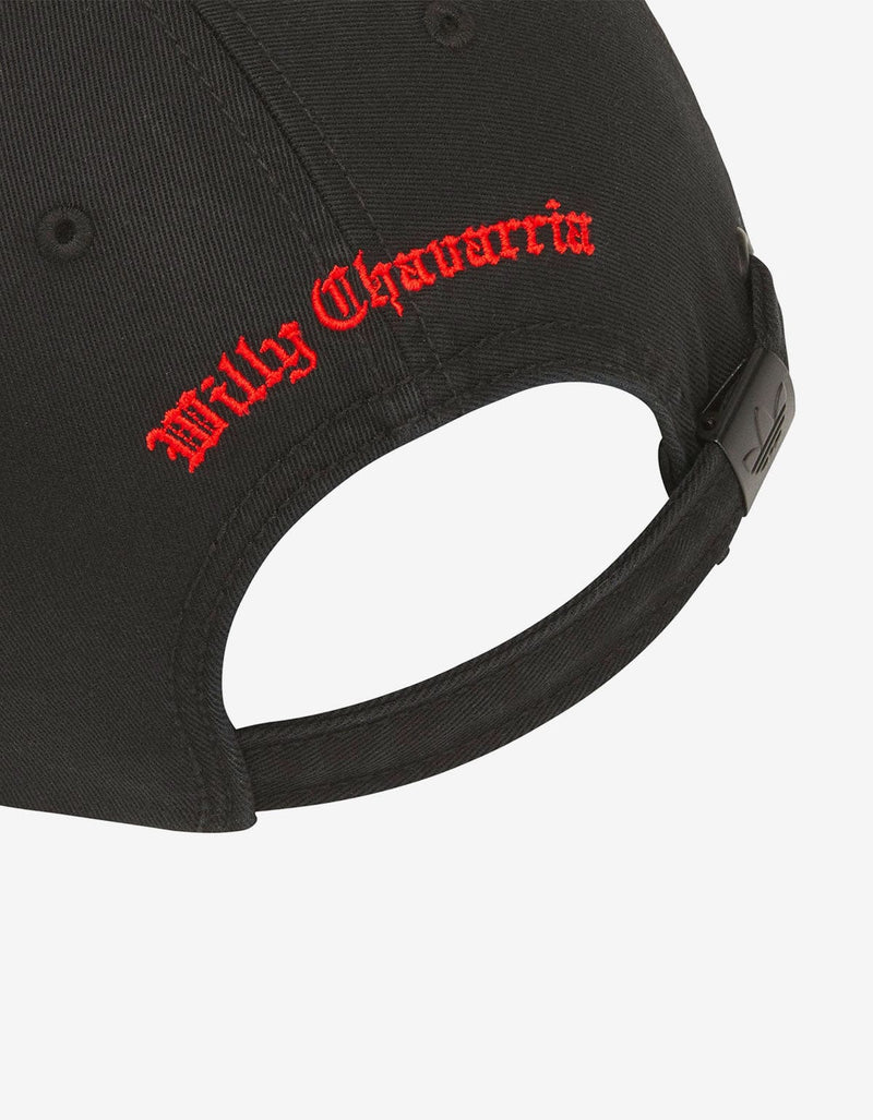 Willy Chavarria x Adidas Black Logo Cap JZ2074