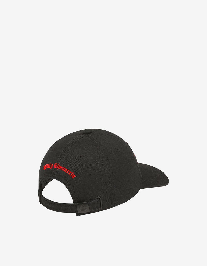 Willy Chavarria x Adidas Black Logo Cap JZ2074
