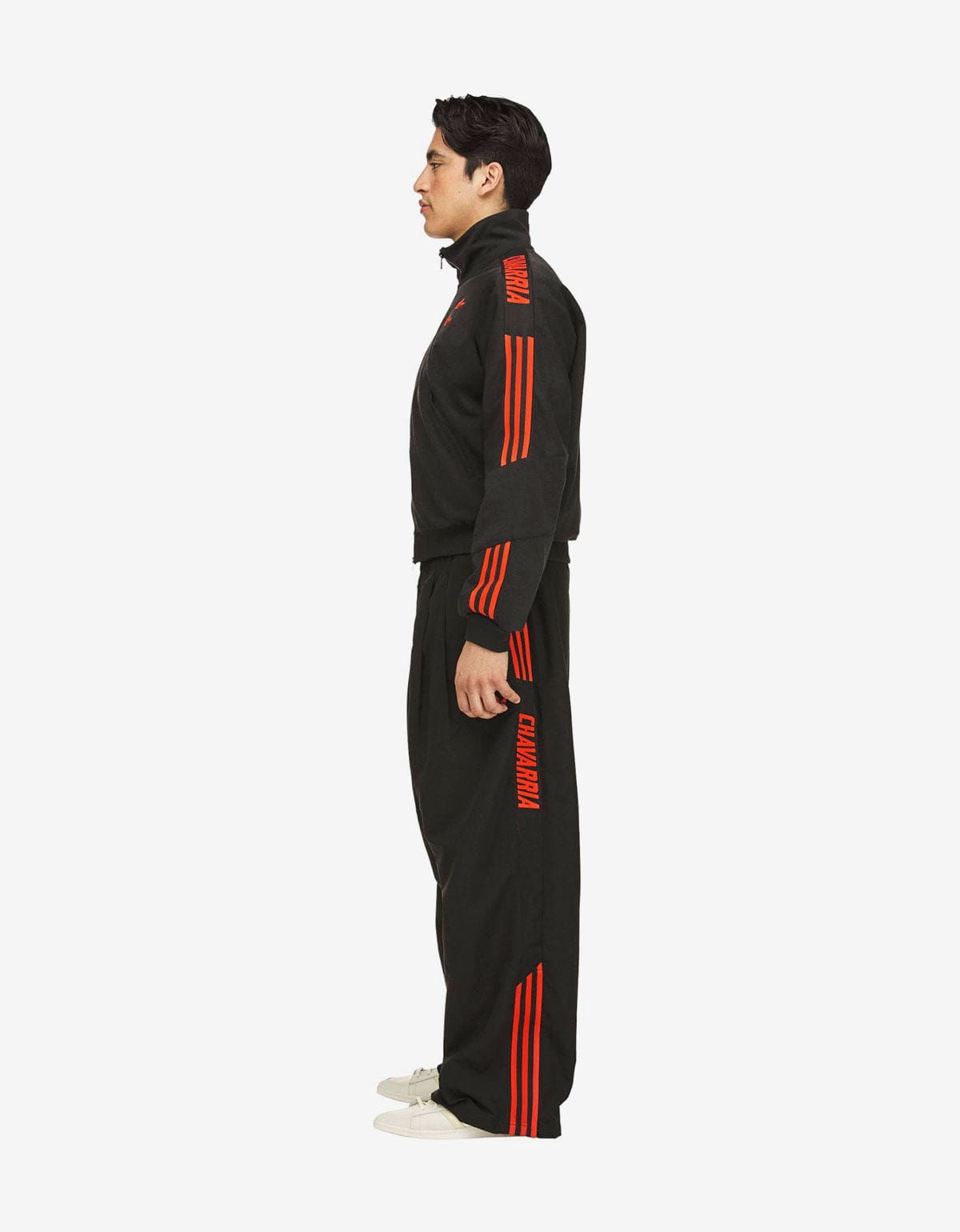 Willy Chavarria x Adidas Black Track Jacket JW4049