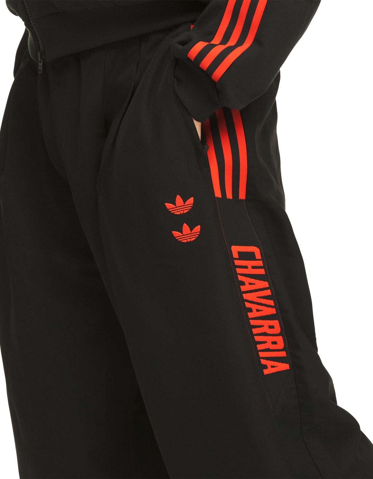 Willy Chavarria x Adidas Black Track Pants JW4050