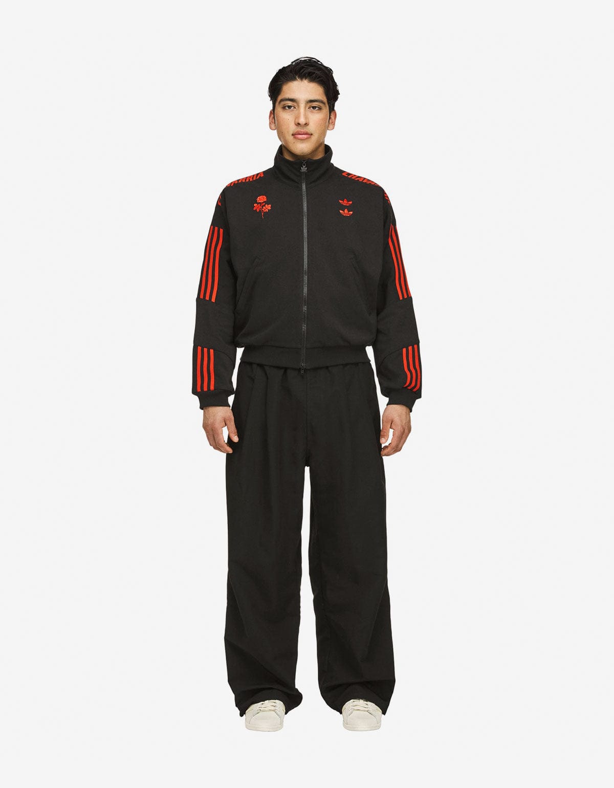 Willy Chavarria x Adidas Black Track Pants JW4050