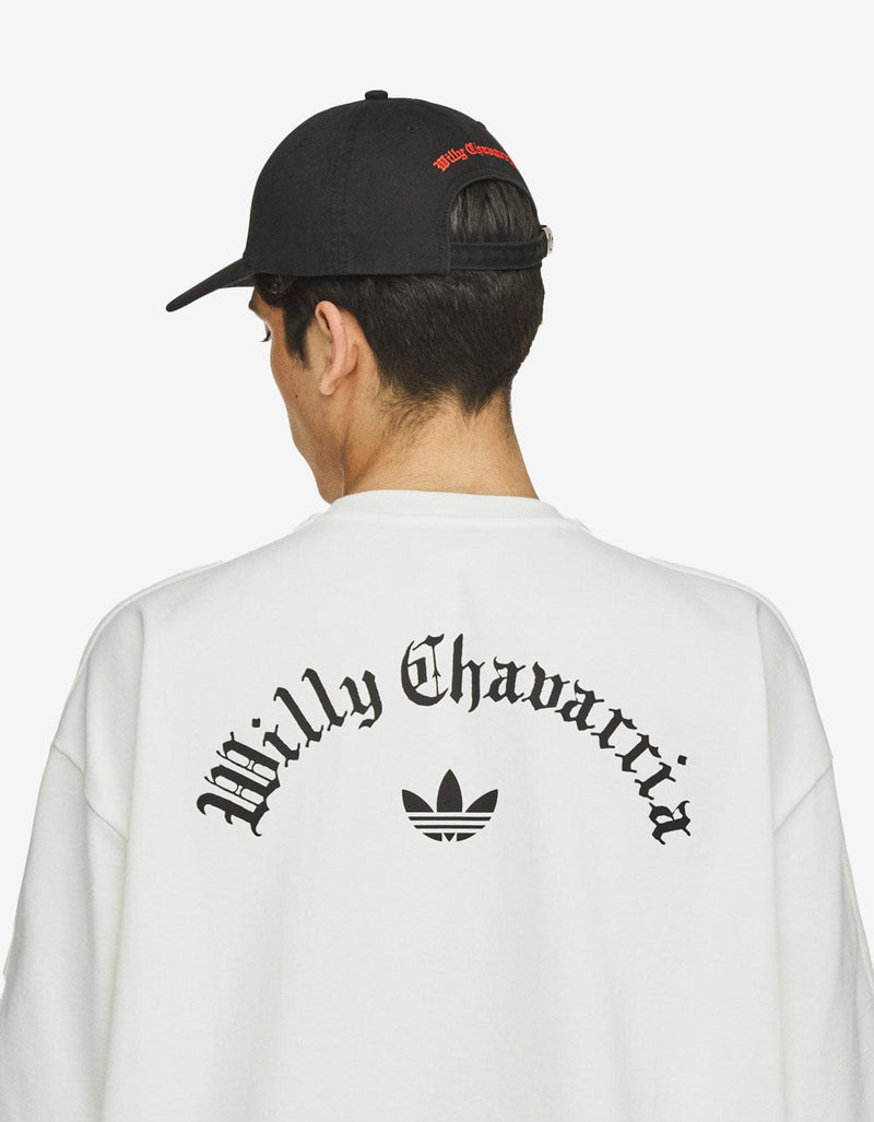 Willy Chavarria x Adidas Off White Logo T-shirt JW4053