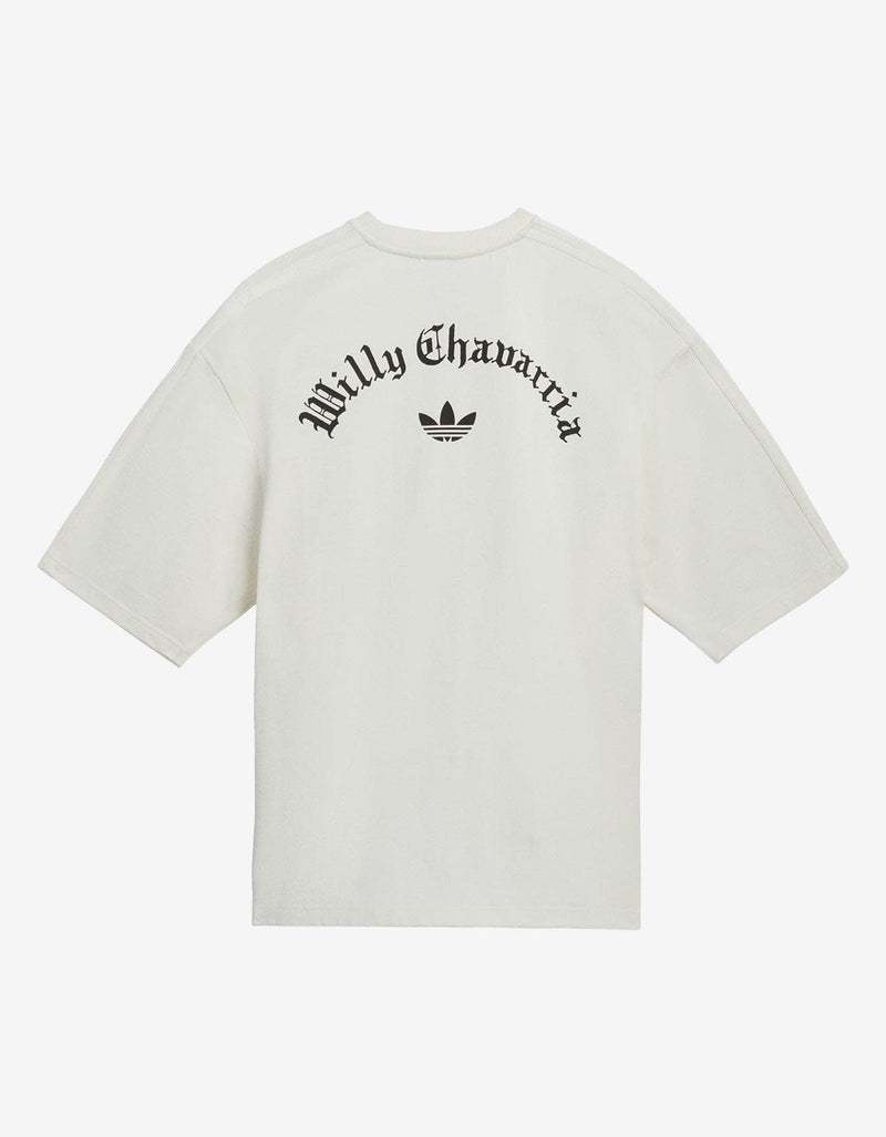 Willy Chavarria x Adidas Off White Logo T-shirt JW4053