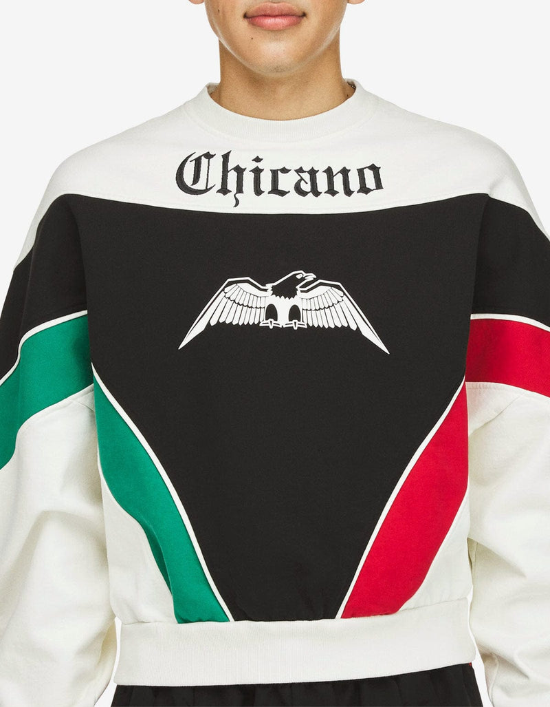 Willy Chavarria x Adidas White Chicano Sweatshirt JW1444