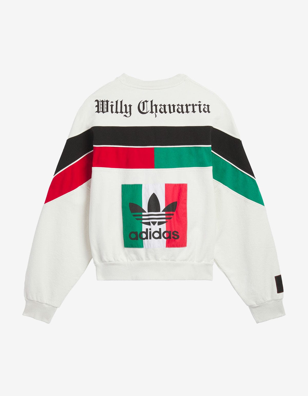 Willy Chavarria x Adidas White Chicano Sweatshirt JW1444