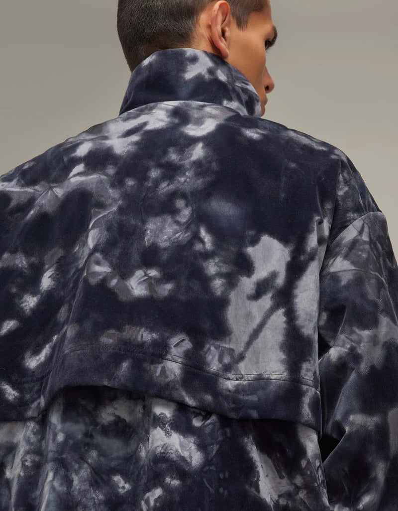Y-3 Black 3-Stripes Nylon Shell 1/2 Zip Jacket