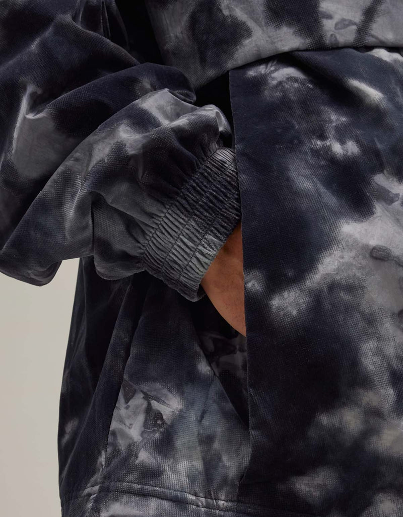 Y-3 Black 3-Stripes Nylon Shell 1/2 Zip Jacket