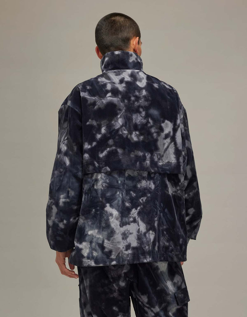 Y-3 Black 3-Stripes Nylon Shell 1/2 Zip Jacket