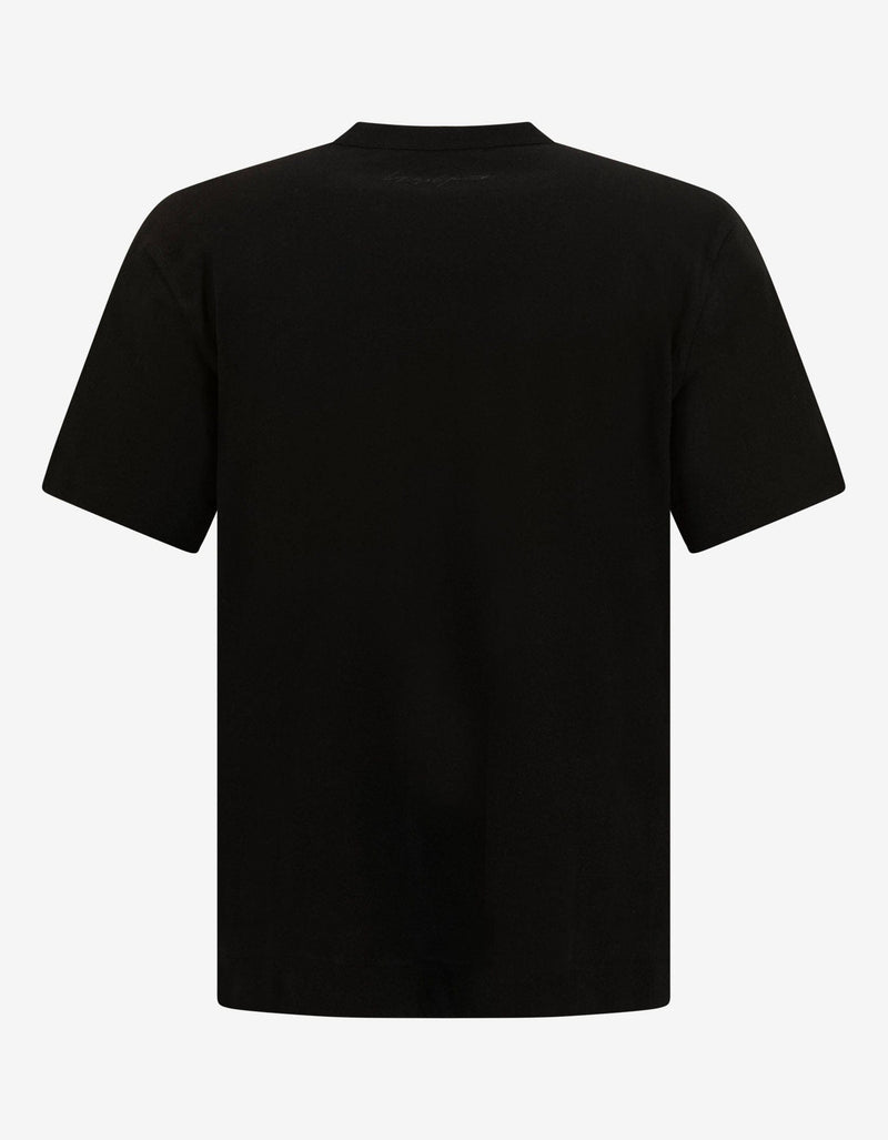 Y-3 Black Alleyway Graphic Print T-Shirt