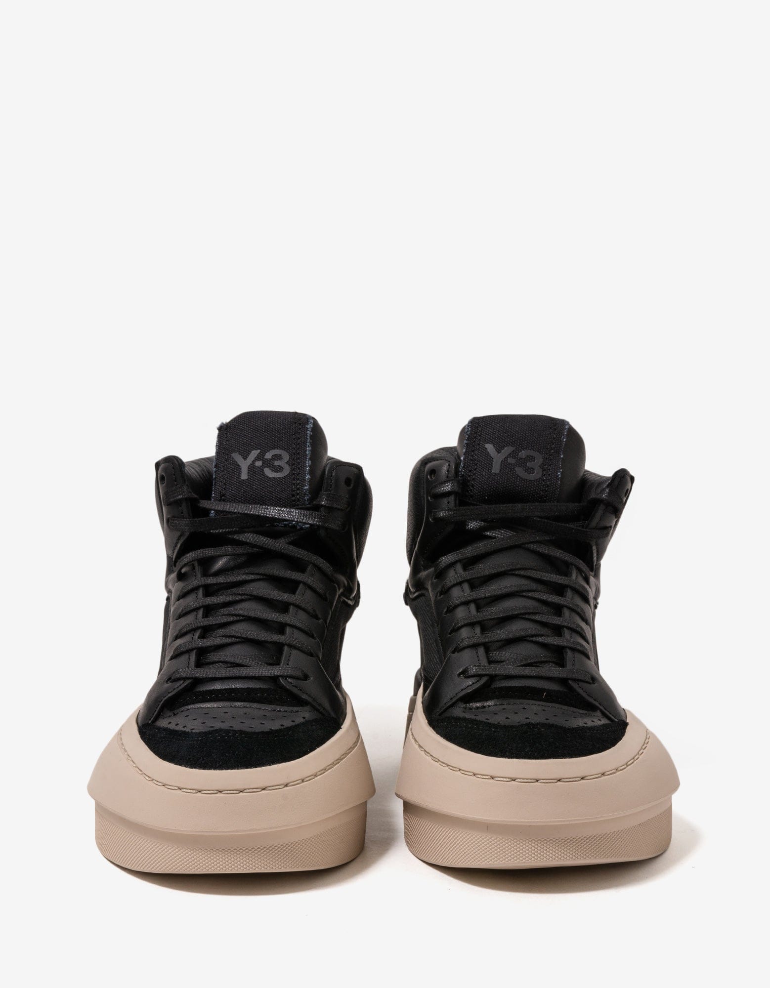 Y-3 Black Centennial Hi Trainers – Zoo Fashions