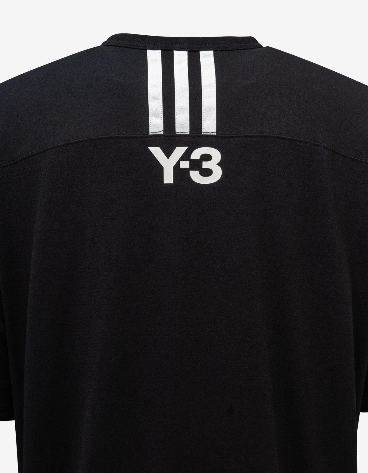 Y-3 Black CH1 Oversized Stripes T-Shirt