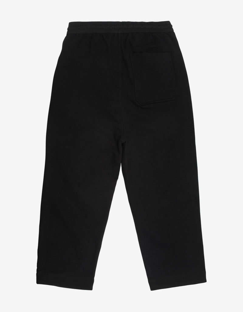 Y-3 Black Classic Logo Cropped Sweat Pants