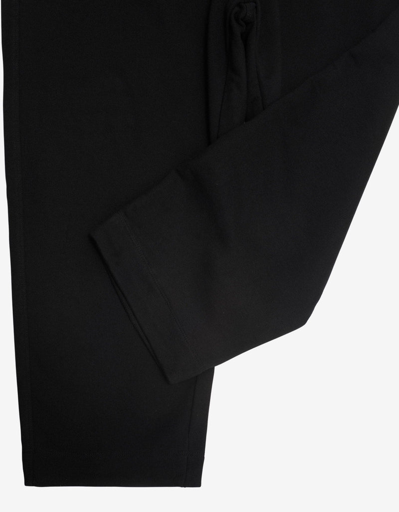 Y-3 Black Classic Logo Cropped Sweat Pants