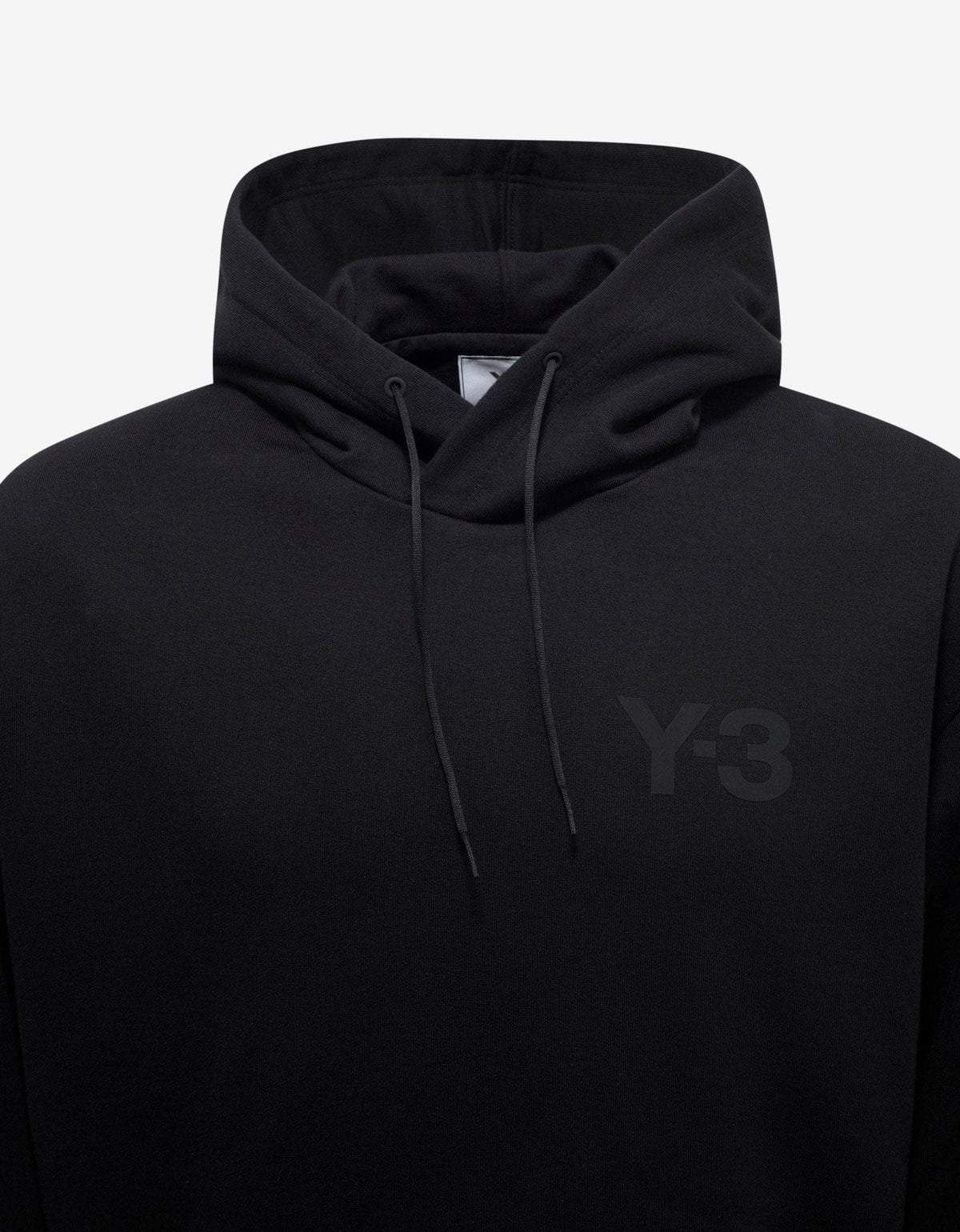 Y-3 Black Classic Logo Hoodie