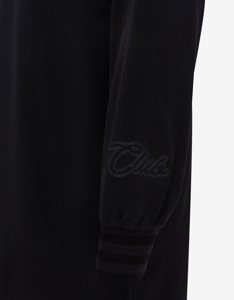Y-3 Black Graphic Long Sleeve T-Shirt