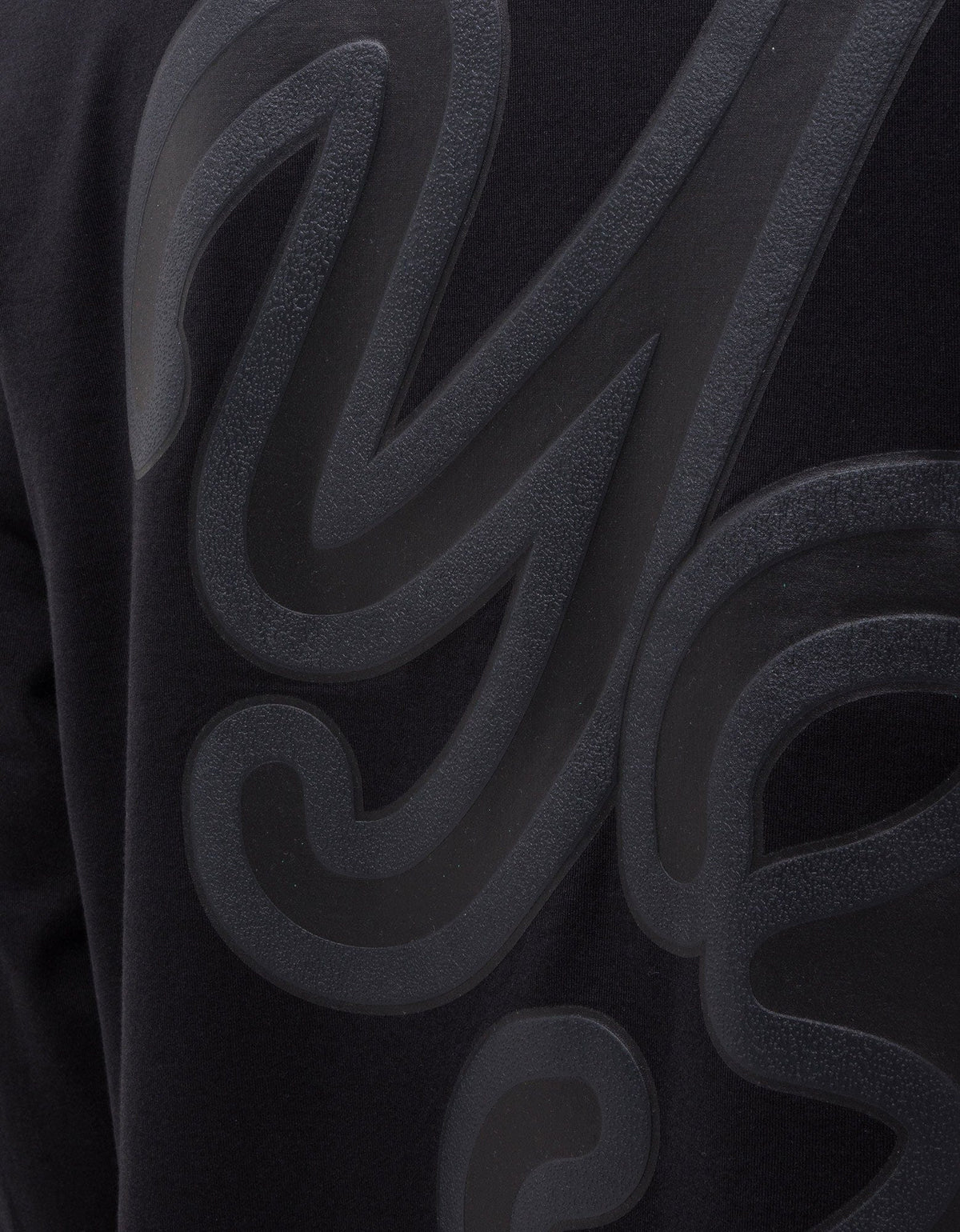 Y-3 Black Graphic Long Sleeve T-Shirt