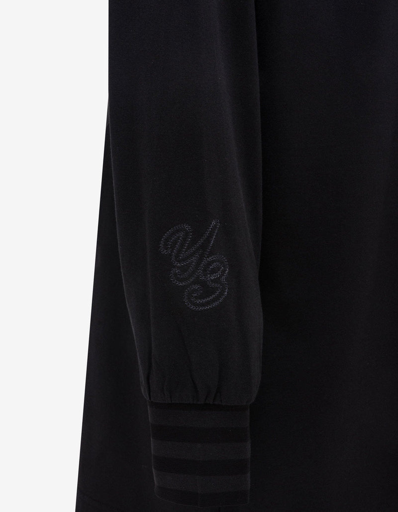 Y-3 Black Graphic Long Sleeve T-Shirt