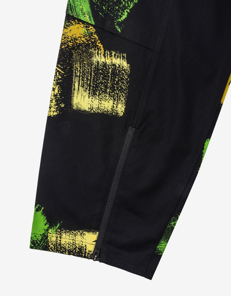 Y-3 Black Graphic Workwear Cargo Trousers