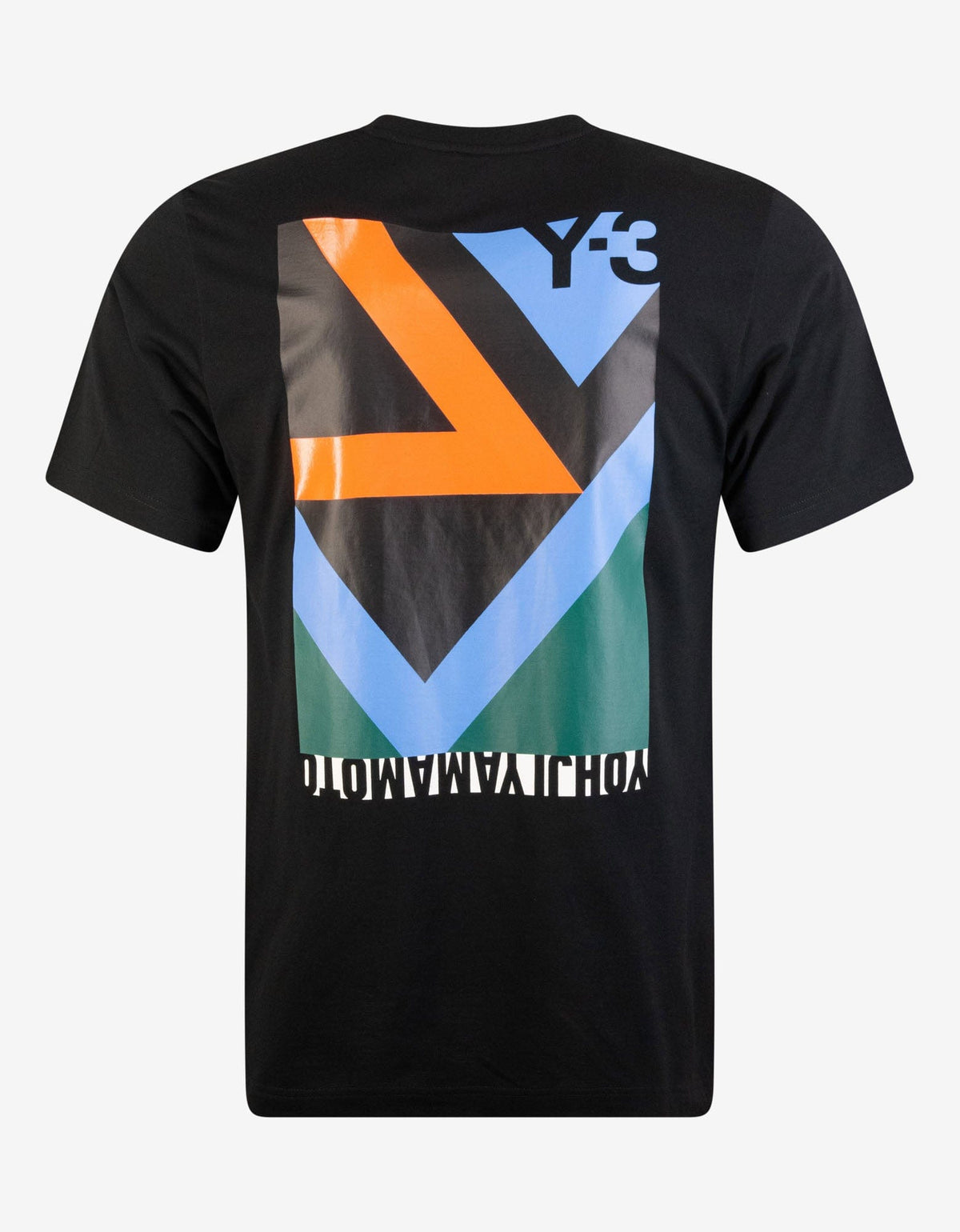 Y-3 Black Multi-Graphic Print T-Shirt