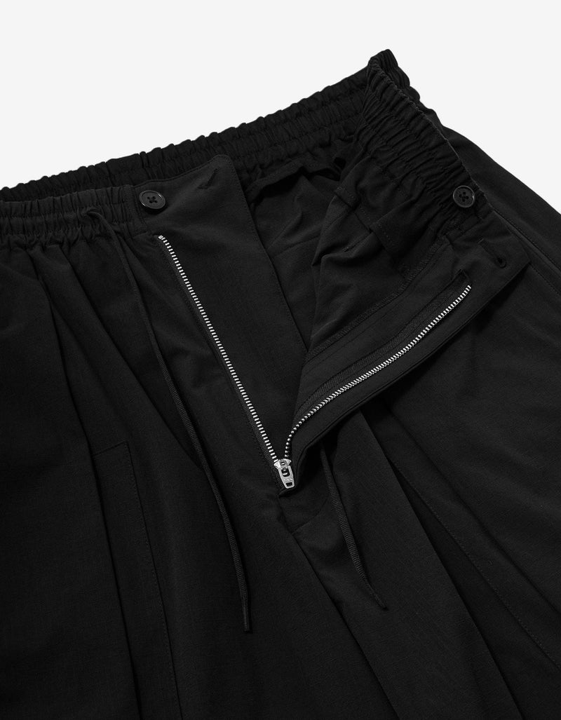 Y-3 Black Ripstop Utility Shorts