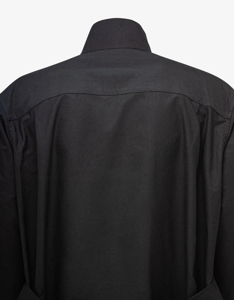 Y-3 Black Slub Overshirt