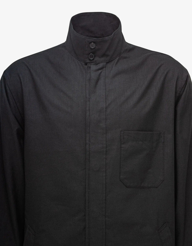 Y-3 Black Slub Overshirt