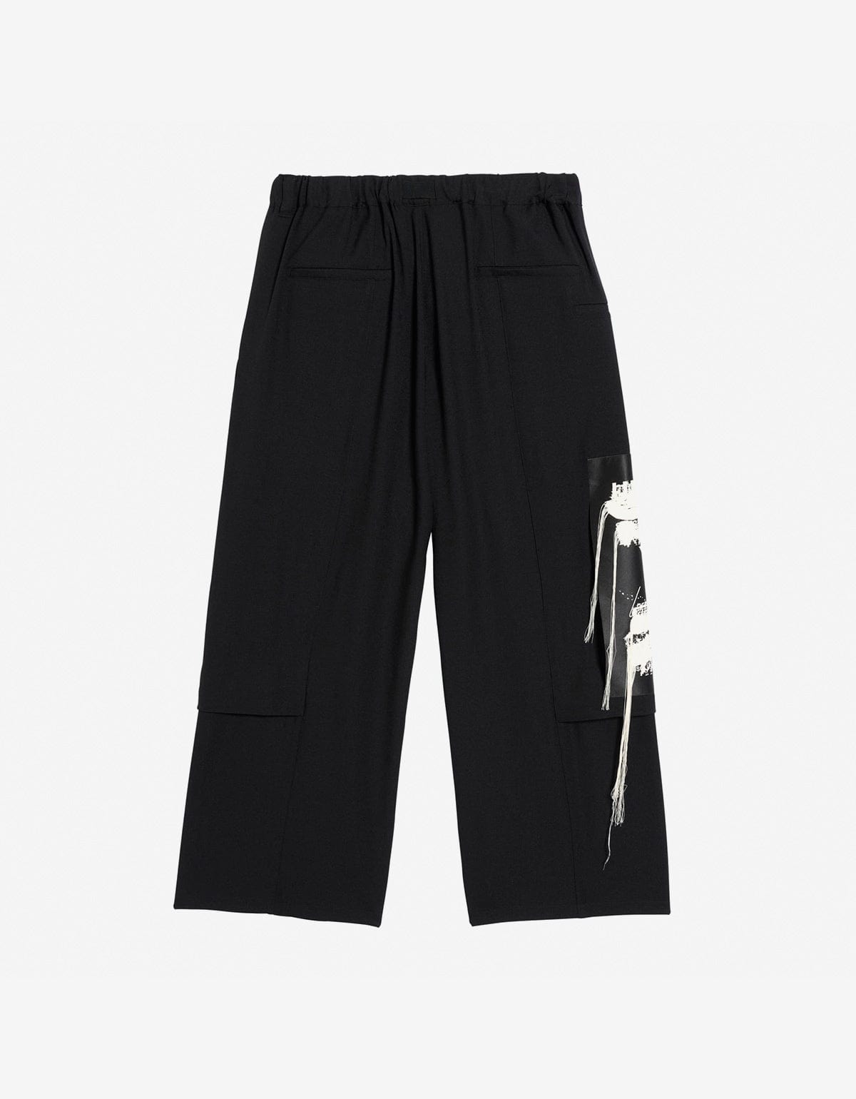 Y-3 Black Sport Uniform Patch Trousers – Zoo Fashions