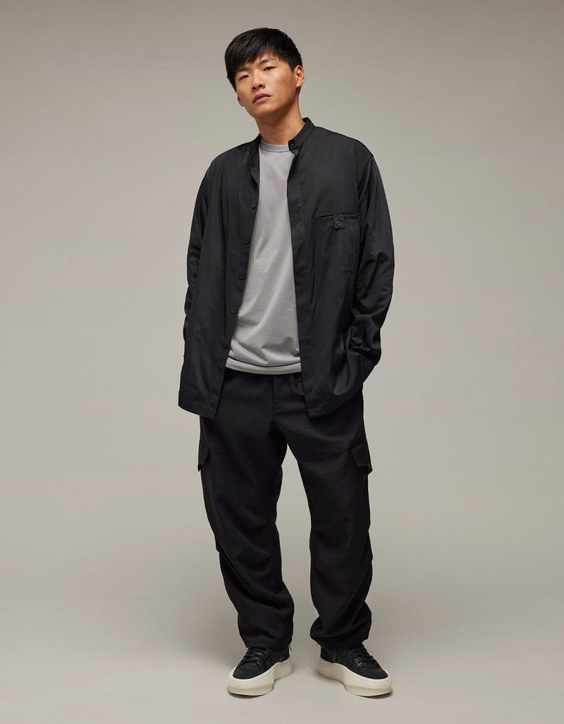 Y-3 Black Sport Uniform Straight Leg Trousers