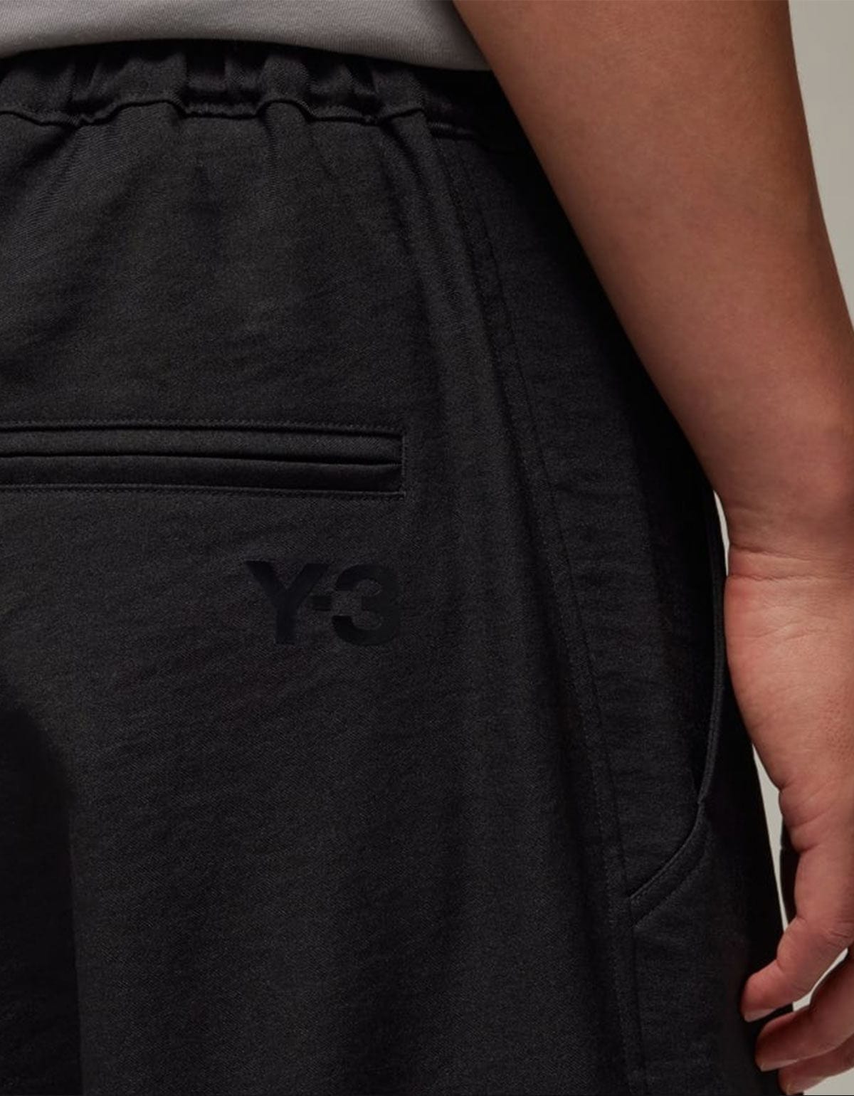 Y-3 Black Sport Uniform Straight Leg Trousers – Zoo Fashions